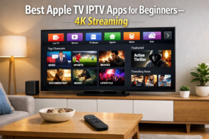 Best Apple TV IPTV App for Beginners and 4K streams in 2026