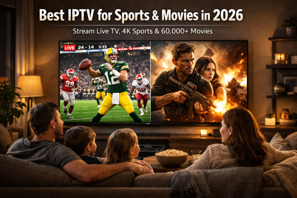 Best IPTV for Sports & Movies: 4 Top Rated Services in 2026