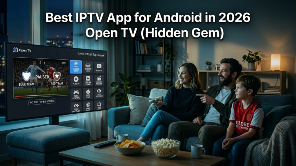 Best IPTV App for Android 2026: 1 Hidden Ad-Free app