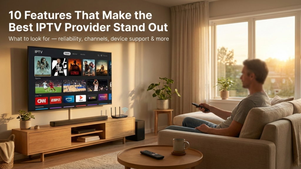 Best IP TV Provider 8 Features That Redefine Streaming in 2026