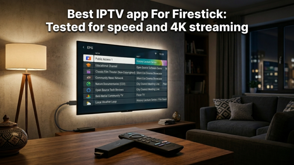 Best IPTV App Firestick 2026: we tried them all for 4K & Speed
