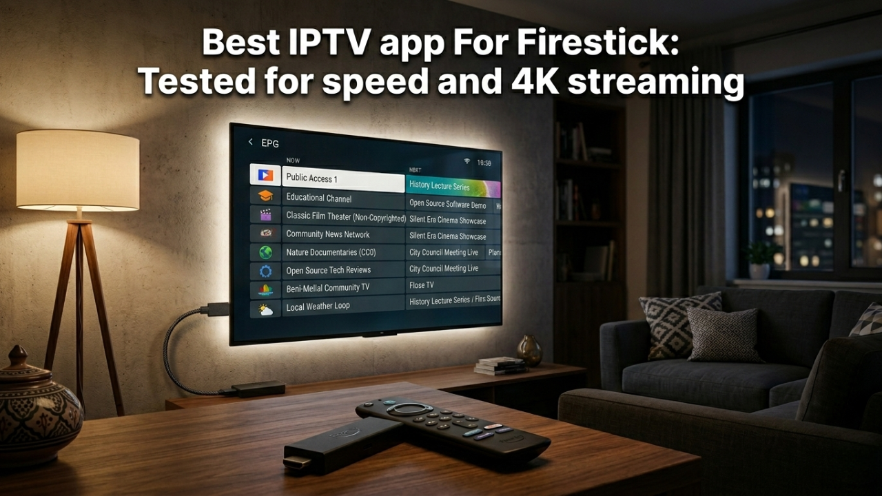 Best IPTV App Firestick 2026: we tried them all for 4K & Speed