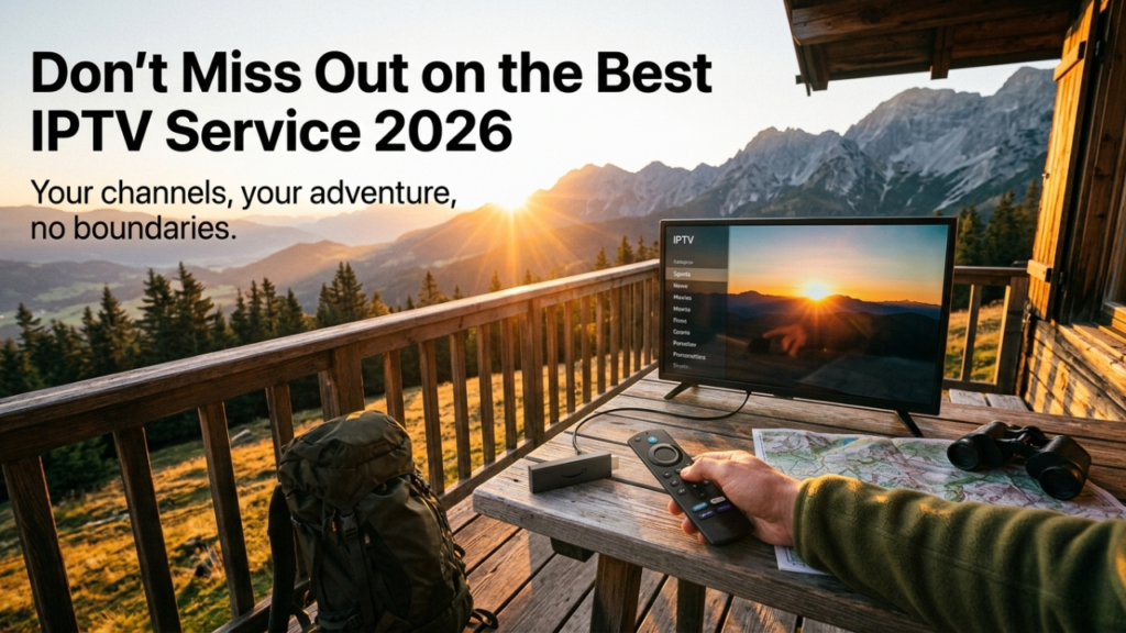 Don’t miss out on this best IPTV service in 2026