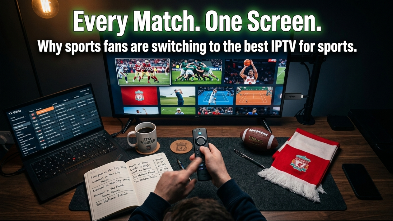 best IPTV for sports: why Sports fans are switching to it ?