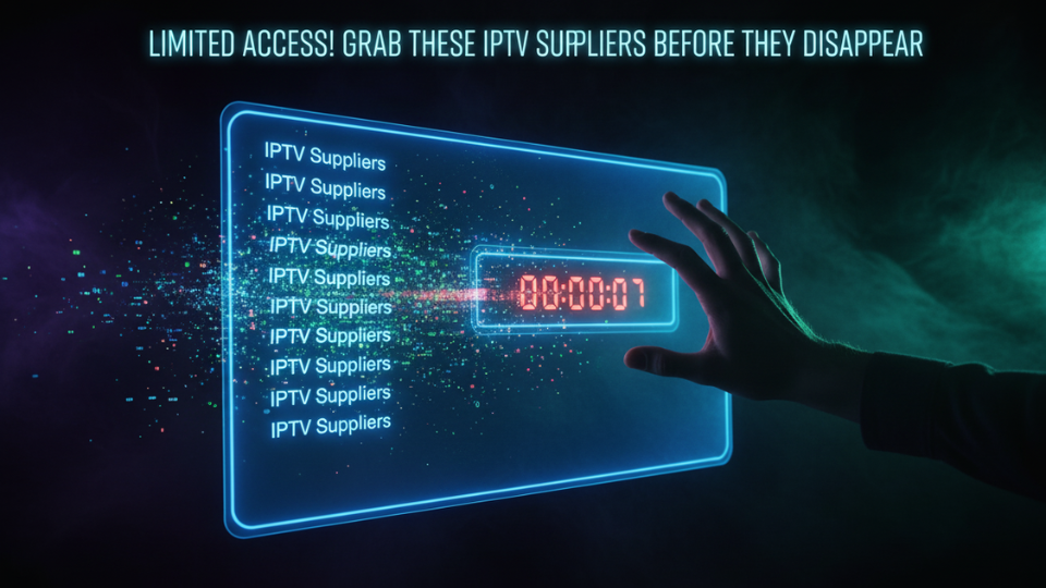 Limited Access! Grab These IPTV Suppliers Before They Disappear
