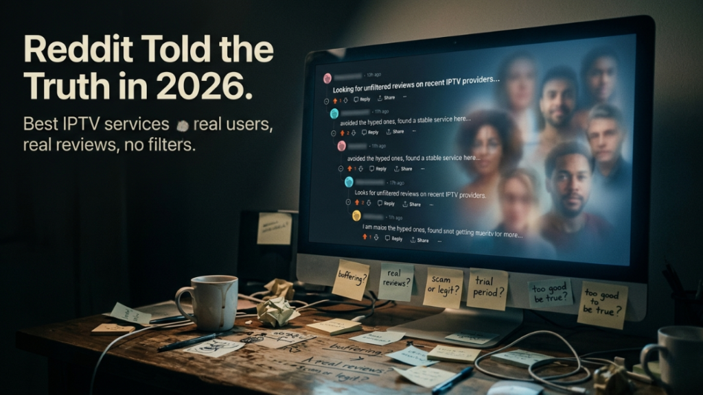 Best IPTV Service Reddit 2026, Real Users Exposed the Truth (No BS)