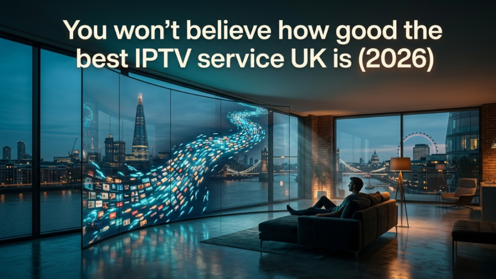 You won’t believe how good the best IPTV service UK is in 2026