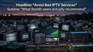 How to avoid bad services? best IPTV provider Reddit suggests
