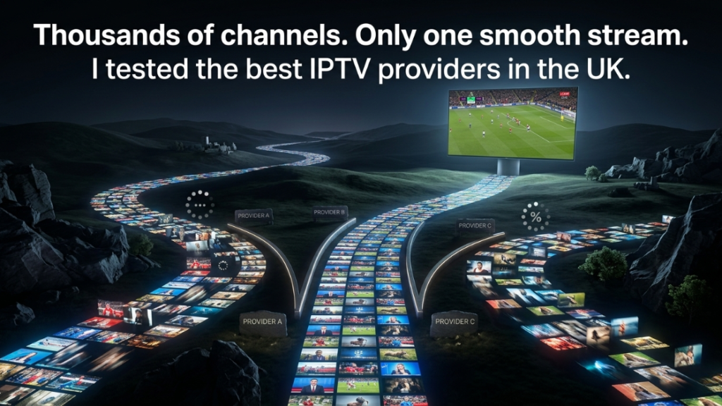 Best IPTV provider UK? I tested the best ones, here’s the results.